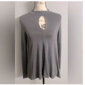 AE Soft & Sexy Long-Sleeve Keyhole Long Sleeve